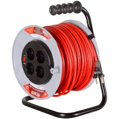 Изображение товара Удлинитель силовой на катушке Ресанта СУ-2х1-50/2, 61/118/5