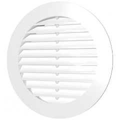 Изображение товара Решетка ERA 10РК вентиляционная круглая D100/ фланец D130