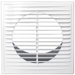 Изображение товара Решетка ERA 1825П12Ф вентиляционная приточно-вытяжная АБС 183х253 с фланцем D125 (1825П12Ф)