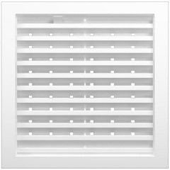 Изображение товара Решетка ERA 2525РРПН наружная ASA вентиляционная регулируемая 250х250