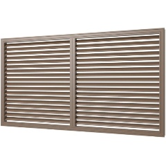 Изображение товара Решетка ERA П60120Р дуб вентиляционная, профиль ПВХ, 600х1200, дуб