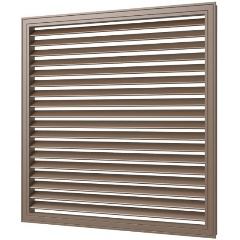 Изображение товара Решетка ERA П6060Р дуб вентиляционная, профиль ПВХ, 600х600, дуб