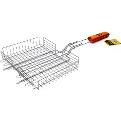 Изображение товара Решетка-гриль BBQ time 80-015 глубокая 28х22 см