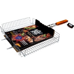 Изображение товара Решетка-гриль ROYALGRILL 80-023 большая глубокая 41х31 см