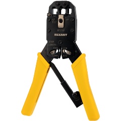 Изображение товара Кримпер для обжима REXANT 10P10C/8P8C/6P6C/4P4C (ht-200R)