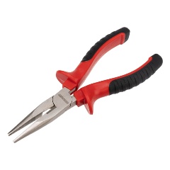 Изображение товара Тонкогубцы REXANT 160 мм никелированные с двухкомпонентными рукоятками (12-4617)