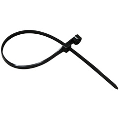 Изображение товара Хомут-стяжка нейлоновый под винт REXANT 200x4.3 мм, черный, 100 шт.