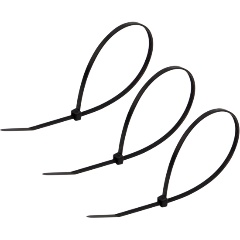 Изображение товара Неоновые кабельные стяжки REXANT 300x3.6 мм, 100 шт., черные, высокая прочность