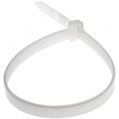 Изображение товара Хомут-стяжка нейлоновый кабельный REXANT 350x7.6 мм, белый, 100 шт.