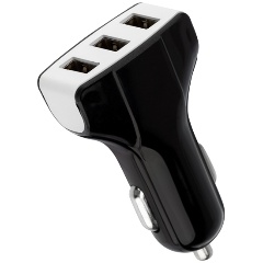 Изображение товара Зарядное устройство в прикуриватель REXANT 3xUSB 1000mA черное