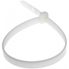 Изображение товара Хомут-стяжка нейлоновый кабельный REXANT 450x7.6 мм, белый, 100 шт.