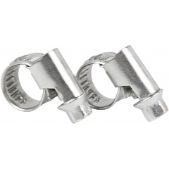 Изображение товара Хомут-стяжка кабельная стальная червячная REXANT 8-12 мм, 50 шт.