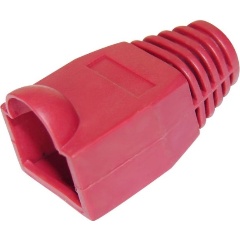 Изображение товара Защитный колпачок REXANT для разъемов RJ-45 красный, 100 шт.
