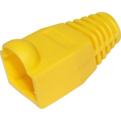 Изображение товара Защитный колпачок REXANT для разъемов RJ-45 желтый, 100 шт.