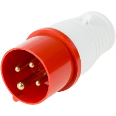 Изображение товара Вилка REXANT переносная 014, 16А, 3Р+РЕ, 380В, IP44, 11-8901