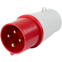 Изображение товара Вилка REXANT переносная 024, 32А, 3Р+РЕ, 380В, IP44