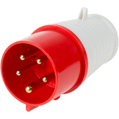 Изображение товара Вилка REXANT переносная 025, 32А, 3Р+РЕ+N, 380В, IP44