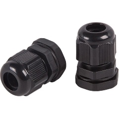 Изображение товара Кабельный ввод REXANT PG-13.5 (6-12 мм), черный, 100 штук