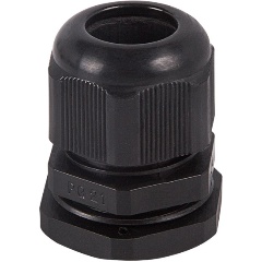 Изображение товара Кабельный ввод REXANT PG-36 (22-32 мм), черный, 20 штук
