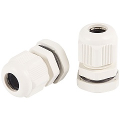 Изображение товара Кабельный ввод REXANT PG-9 (4-8 мм), серый, 100 штук