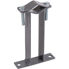 Изображение товара Кронштейн REXANT для мачт, плоский П-образный, 20 см