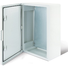 Изображение товара Корпус пластиковый REXANT ЩМПп 400х300х220 мм с монтажной панелью ABS УХЛ1 IP65 11-0403