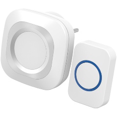 Изображение товара Беспроводной дверной звонок REXANT в розетку 220 В 36 мелодий водонепроницаемый IP44