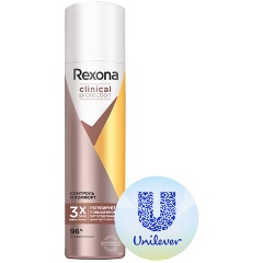 Изображение товара Антиперспирант аэрозоль REXONA Clinical Protection Контроль и Комфорт, 150 мл