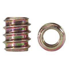 Изображение товара Резьбовая втулка WOODWORK 991.08.15 M8 L=15, 100 шт