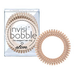 Изображение товара Резинка-браслет для волос INVISIBOBBLE Slim Bronze Me Pretty, 3 шт