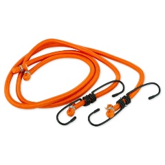 Изображение товара Резинка для крепления груза ARNEZI 8мм x 80см с металлическими крючками 2 шт., A0901003