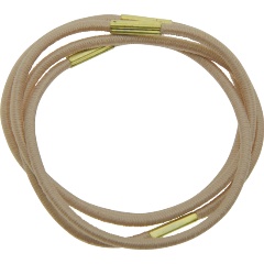 Изображение товара Резинки для волос Dewal Beauty бежевые, 8 шт