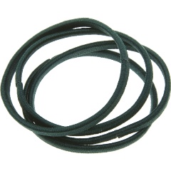 Изображение товара Резинки для волос Dewal Beauty графит плоские, 8 шт