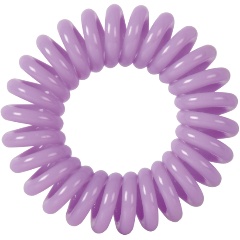 Изображение товара Резинки для волос Dewal Beauty Пружинка, фиолетовый, 3 шт