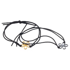 Изображение товара Резинки для волос Dewal Beauty Цветы, 2 шт - идеальные аксессуары для укладки