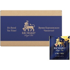Изображение товара Чай черный RICHARD (Ричард) "LORD GREY" ароматизированный 200 сашет