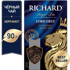 Изображение товара Чай черный крупнолистовой RICHARD (Ричард) "Lord Grey" 90 г