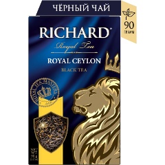 Изображение товара Чай черный крупнолистовой RICHARD (Ричард) "Royal Ceylon" 90 г