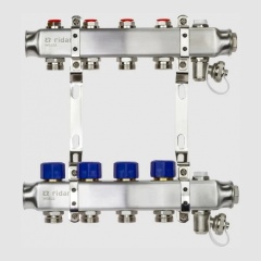 Изображение товара Коллектор Ридан SSM-8R set с кронштейнами, 8 контуров