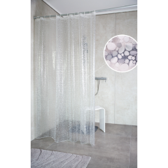 Изображение товара Штора для ванных комнат RIDDER 3106300 Stone полупрозрачный 180*200