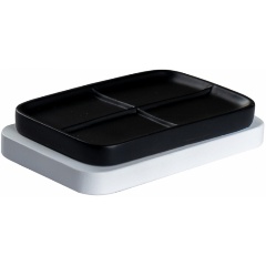 Изображение товара Мыльница RIDDER Amara чёрно-белый 2244320