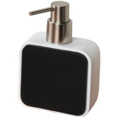 Изображение товара Дозатор RIDDER для мыла Amara бело-чёрный