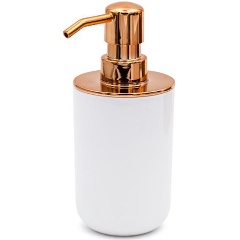 Изображение товара Дозатор для жидкого мыла RIDDER Alba 2015581 белый/медь