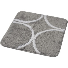 Изображение товара Коврик для ванной комнаты RIDDER 736807 Circle серый 55*50