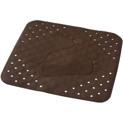 Изображение товара Коврик противоскользящий RIDDER Plattfuss коричневый 54*54