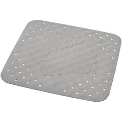 Изображение товара Коврик противоскользящий RIDDER Plattfuss серый 54*54