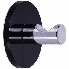 Изображение товара Крючок Ridder 131040310 круглый самоклеящийся чёрный