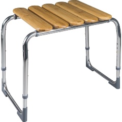 Изображение товара Табурет для ванной комнаты с регулируемой высотой RIDDER Pro бамбук