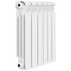 Изображение товара Радиатор Rifar Alum ECO 500х6 сек алюминиевый белый для системы отопления