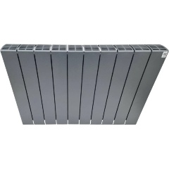 Изображение товара Радиатор Rifar SUPReMO 500 х10 секц НП прав (VR) Титан, биметаллический